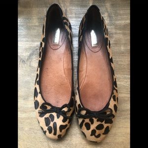 Halogen animal print flats